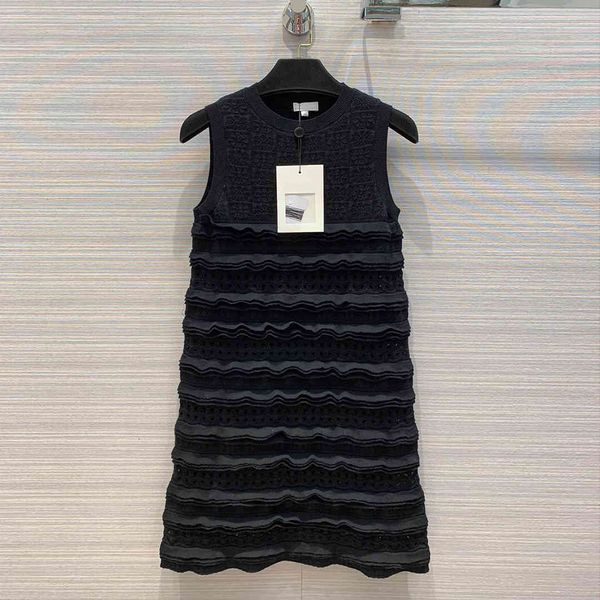 dress high-end solid cotton knit dress women sleeveless o-neck hollow out crochet ruffles sweet party dresses korean chic sundress, Black;gray
dress high-end solid cotton knit dress women sleeveless o-neck hollow out crochet ruffles sweet party dresses korean chic sundress, Black;gray