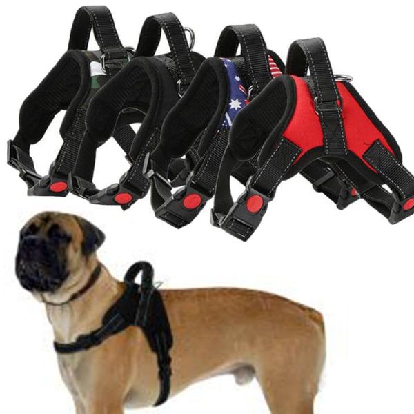 pull dog harness pet cat collar training quick control nylon reflective vest for dogs walking chest straps collars & leashes
pull dog harness pet cat collar training quick control nylon reflective vest for dogs walking chest straps collars & leashes