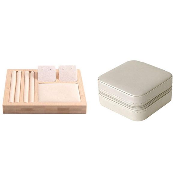 watch boxes & cases jewelry display stand necklace ring earring bracelet white small household travel storage box, Black;blue
watch boxes & cases jewelry display stand necklace ring earring bracelet white small household travel storage box, Black;blue