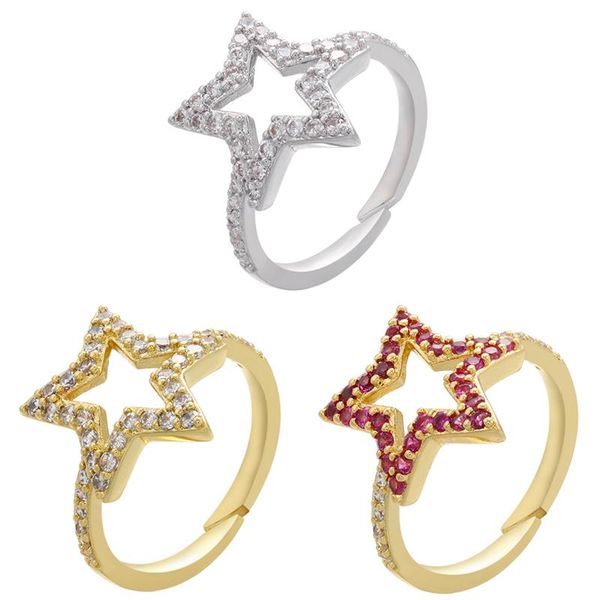 cluster rings zhukou 2021 gold/silver color women star crystal couple adjustable minimalist fashion jewelry wholesale vj66, Golden;silver
cluster rings zhukou 2021 gold/silver color women star crystal couple adjustable minimalist fashion jewelry wholesale vj66, Golden;silver