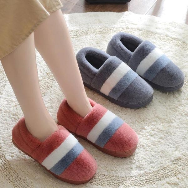 slippers winter women home warm shoes soft botton gingham fluffy slipper slides non-slip house indoor bedroom lovers c, Black
slippers winter women home warm shoes soft botton gingham fluffy slipper slides non-slip house indoor bedroom lovers c, Black