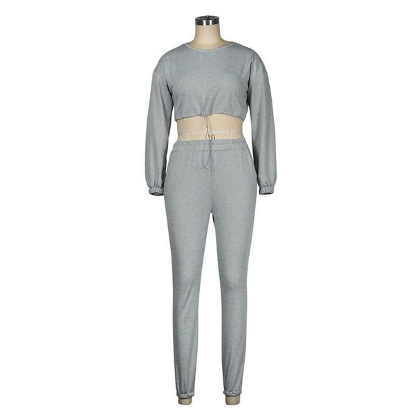 two piece dress women autumn casual o-neck tracksuits 2 sets short long sleeve crop and slim pants outfits, White
two piece dress women autumn casual o-neck tracksuits 2 sets short long sleeve crop and slim pants outfits, White