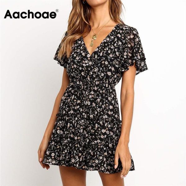 2021 women summer dress boho style floral print beach dress ruffles elegant party dress short sleeve sundress vestiods, Black;white
2021 women summer dress boho style floral print beach dress ruffles elegant party dress short sleeve sundress vestiods, Black;white