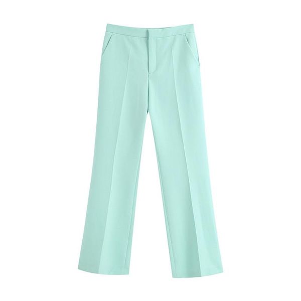 women's pants & capris women fashion solid color pocket straight chic office lady zipper casual slim suit autumn trousers ah308, Black;white
women's pants & capris women fashion solid color pocket straight chic office lady zipper casual slim suit autumn trousers ah308, Black;white
