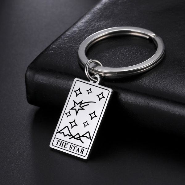10pcs/set vintage tarot cards pendant key chain for women men good luck amulet esotericism stainless steel keyring valentine gift, Slivery;golden
10pcs/set vintage tarot cards pendant key chain for women men good luck amulet esotericism stainless steel keyring valentine gift, Slivery;golden