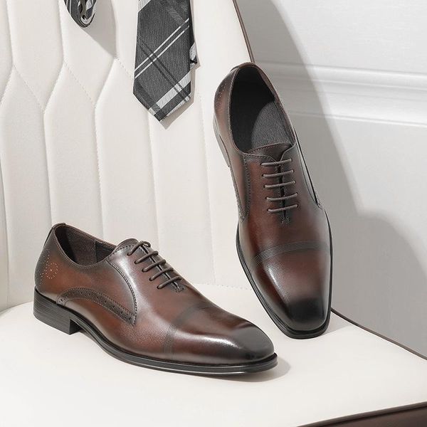 phenkang men genuine wingtip leather oxford pointed toe laces up oxfords dress brogues wedding business platform shoes 2021, Black
phenkang men genuine wingtip leather oxford pointed toe laces up oxfords dress brogues wedding business platform shoes 2021, Black