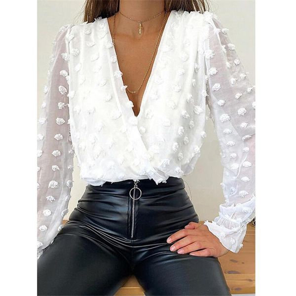 women's blouses & shirts fashion women casual solid color ladies office v-neck cross long sleeve ruffle blouse shirt autumn mesh white
women's blouses & shirts fashion women casual solid color ladies office v-neck cross long sleeve ruffle blouse shirt autumn mesh white