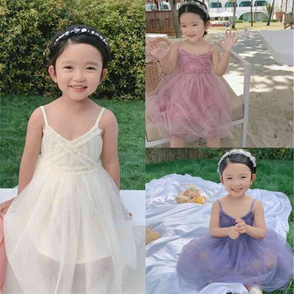 summer girls dress sweet style pure color cool suspenders mesh yarn fairy princess baby kids clothes children's clothing 210625, Red;yellow
summer girls dress sweet style pure color cool suspenders mesh yarn fairy princess baby kids clothes children's clothing 210625, Red;yellow
