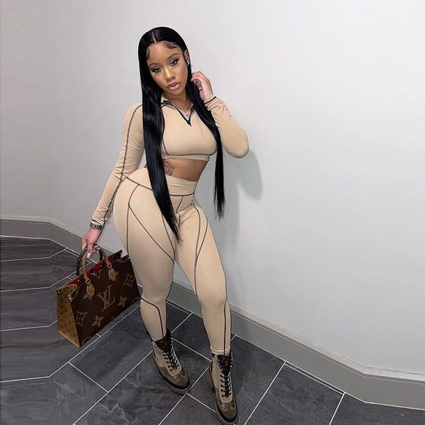 arrivals womens clothing long sleeve yoga suit stripes sportswear tracksuits two piece pants set outfit 
arrivals womens clothing long sleeve yoga suit stripes sportswear tracksuits two piece pants set outfit