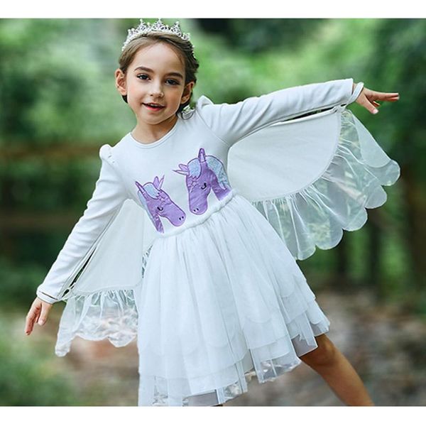 girl's dresses angel dress kids soft material comfortable children girls vestido flamingo wing costumes toddler costume 2021, Red;yellow 
girl's dresses angel dress kids soft material comfortable children girls vestido flamingo wing costumes toddler costume 2021, Red;yellow