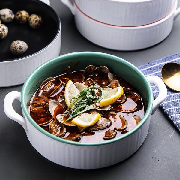 creative two ear plate european western soup deep household dish snack breakfast ceramic fruit salad plat dishes & plates
creative two ear plate european western soup deep household dish snack breakfast ceramic fruit salad plat dishes & plates