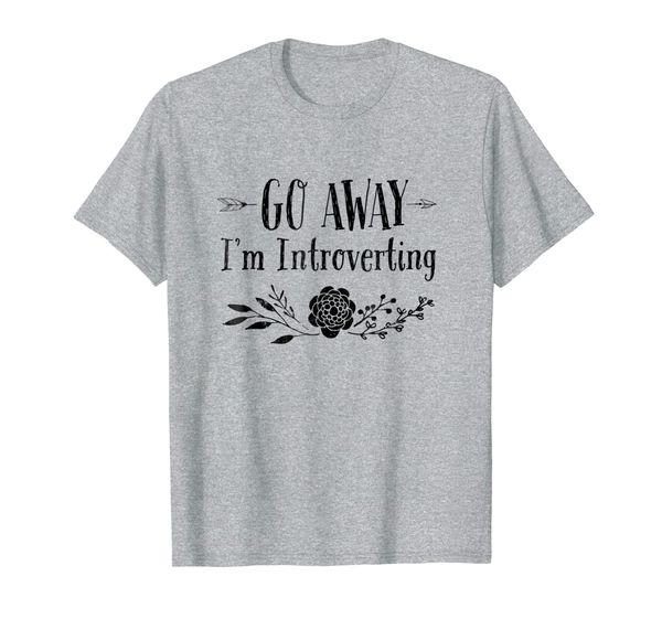 go away i'm introverting tshirt, White;black
go away i'm introverting tshirt, White;black