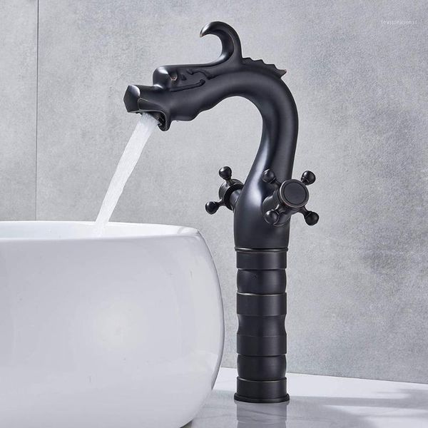 dragon shape bathroom sink vessel faucet, dual handle mixer tap, black color, brass material, oil rubbed bronze faucets1
dragon shape bathroom sink vessel faucet, dual handle mixer tap, black color, brass material, oil rubbed bronze faucets1