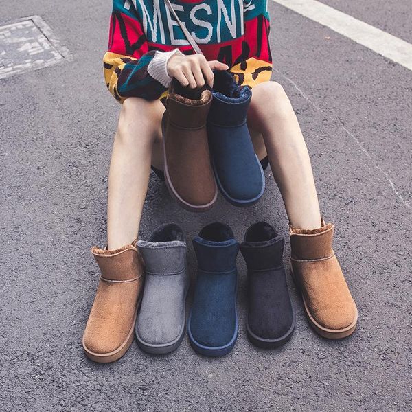 boots 2021 snow women's winter wild korean short tube flat bottom bread shoes students plus velvet cotton, Black
boots 2021 snow women's winter wild korean short tube flat bottom bread shoes students plus velvet cotton, Black