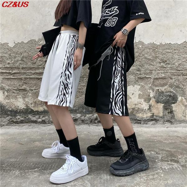 men's shorts elastic waist 2021 summer harajuku streetwear iron chain pattern jogger men and women hip hop skateboard, White;black
men's shorts elastic waist 2021 summer harajuku streetwear iron chain pattern jogger men and women hip hop skateboard, White;black