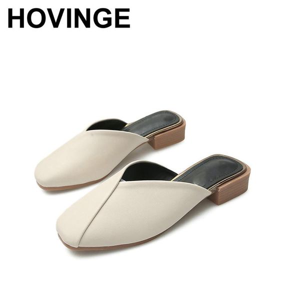 slippers hovinge female soft leather woman elegant spring autumn shoes women thick heels ladies outdoor shoe, Black
slippers hovinge female soft leather woman elegant spring autumn shoes women thick heels ladies outdoor shoe, Black