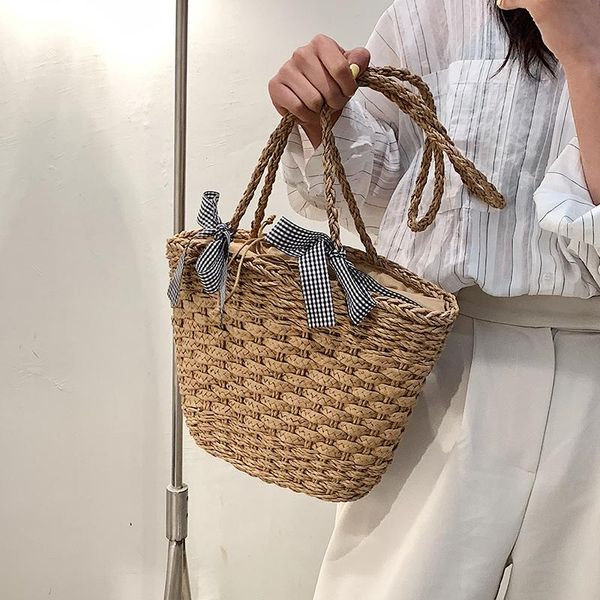 niche design beach bag 2021 summer fashion wild straw woven shoulder gentle bucket female messenger width: 35cm bags
niche design beach bag 2021 summer fashion wild straw woven shoulder gentle bucket female messenger width: 35cm bags