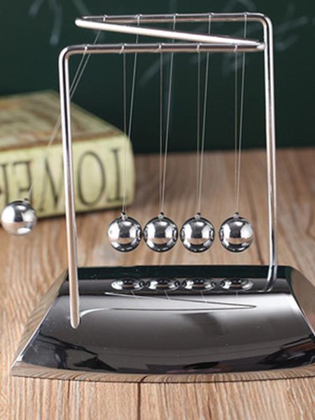decorative objects & figurines ton's cradle desk table decor metal pendulum ball ton physics science steel balance for desktop
decorative objects & figurines ton's cradle desk table decor metal pendulum ball ton physics science steel balance for desktop