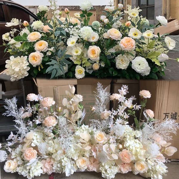100cm flower row arch layout stage guide wedding scene diy artificial silk rose peony party decoration decorative flowers & wreaths
100cm flower row arch layout stage guide wedding scene diy artificial silk rose peony party decoration decorative flowers & wreaths