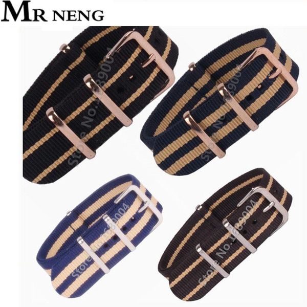 watch bands mr neng brand wholesale/1pcs nato strap 18mm 20mm 22mm nylon military sport wrist band 22-18 silver&rose gold buckle, Black;brown
watch bands mr neng brand wholesale/1pcs nato strap 18mm 20mm 22mm nylon military sport wrist band 22-18 silver&rose gold buckle, Black;brown