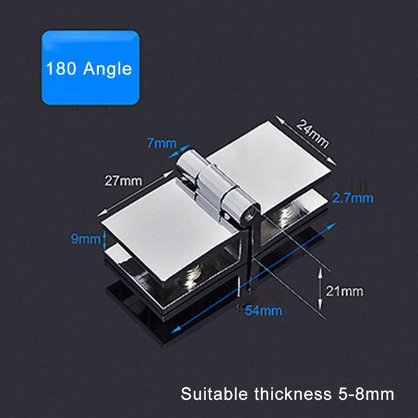 2pcs silver 90/180 degree clamp hinge for shower bathroom furniture door glass clamps fixing bath accessory set
2pcs silver 90/180 degree clamp hinge for shower bathroom furniture door glass clamps fixing bath accessory set