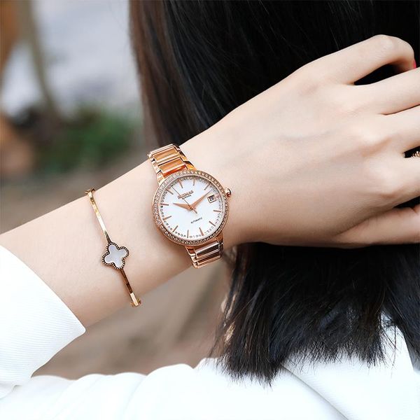 wristwatches rui ma shi watch female simple temperament atmosphere fashion trend waterproof diamond ladies brand authentic, Slivery;brown
wristwatches rui ma shi watch female simple temperament atmosphere fashion trend waterproof diamond ladies brand authentic, Slivery;brown