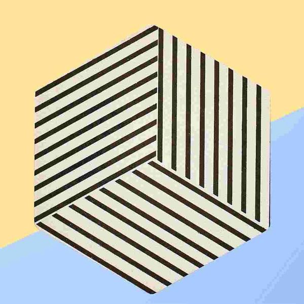 mats & pads 4pcs creative hexagonal place nordic style potholders insulation home decor (stripe cube pieces)
mats & pads 4pcs creative hexagonal place nordic style potholders insulation home decor (stripe cube pieces)