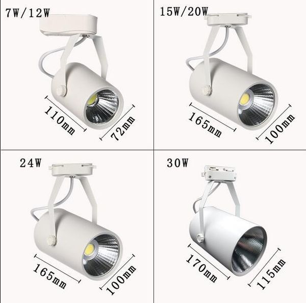 high power energy saving led track light 7w 12w 15w 20w 30w lamp clothing store cob spotlights rail spot lights
high power energy saving led track light 7w 12w 15w 20w 30w lamp clothing store cob spotlights rail spot lights