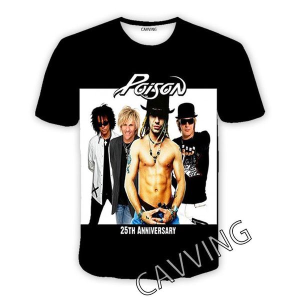 men's t-shirts cavving 3d printed poison band casual hip hop tshirts harajuku styles clothing for men/women, White;black
men's t-shirts cavving 3d printed poison band casual hip hop tshirts harajuku styles clothing for men/women, White;black