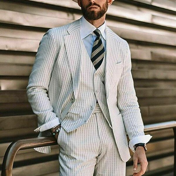 costume homme mariage stripe men's suits 3 pieces slim fit formal office wedding groom tuxedo tailcoat blazer masculino 2021 & blazers, White;black
costume homme mariage stripe men's suits 3 pieces slim fit formal office wedding groom tuxedo tailcoat blazer masculino 2021 & blazers, White;black