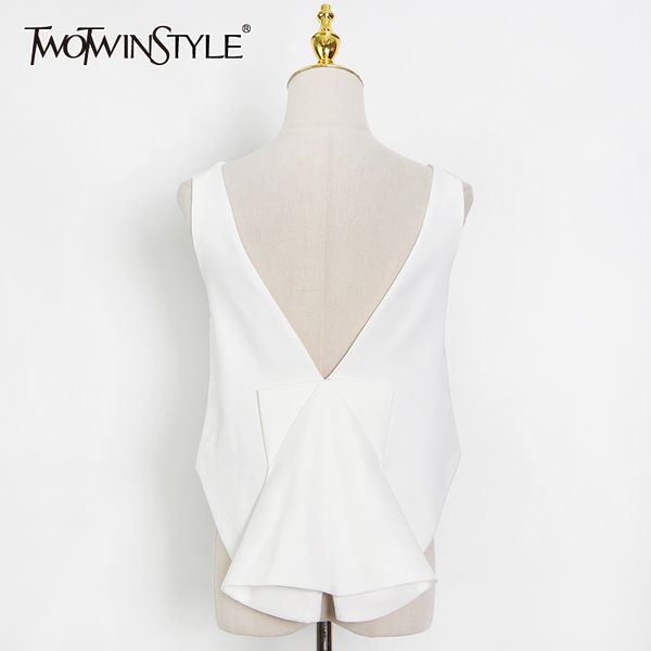 white patchwork bowknot vests for women o neck sleeveless backless casual tank female summer fashion tide 210428
white patchwork bowknot vests for women o neck sleeveless backless casual tank female summer fashion tide 210428