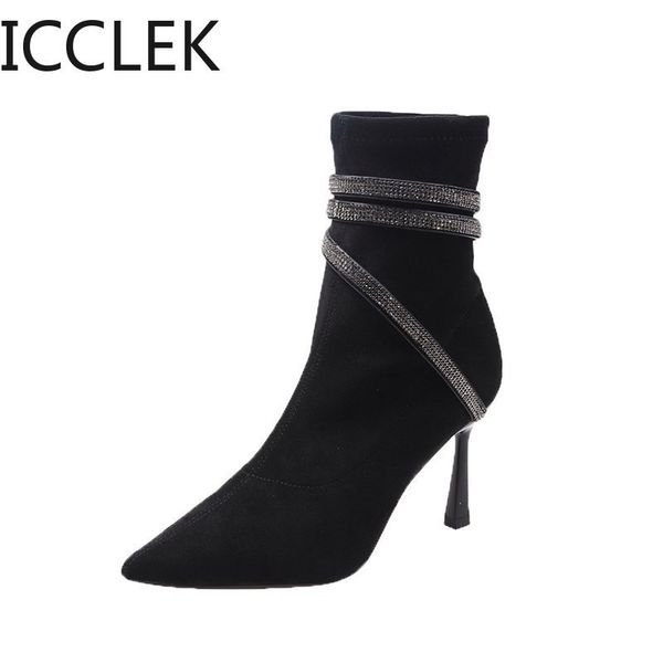 women boots ankle boots for women korean casual fashion autumn winter boots women 210428, Black
women boots ankle boots for women korean casual fashion autumn winter boots women 210428, Black