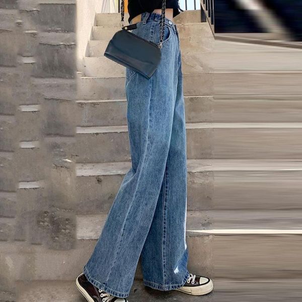 women's jeans anti-wrinkle fabulous streetwear lady loose women pants solid color for school, Blue
women's jeans anti-wrinkle fabulous streetwear lady loose women pants solid color for school, Blue