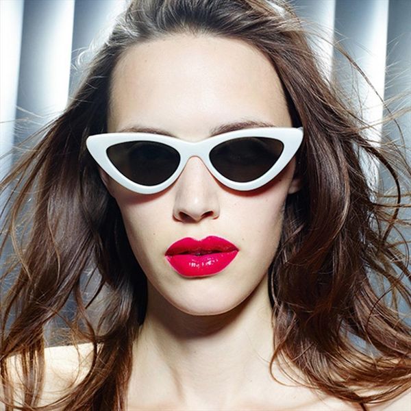 fashion cateye triangle sunglasses cat eye women brand designer ladies sun glasses uv400, White;black
fashion cateye triangle sunglasses cat eye women brand designer ladies sun glasses uv400, White;black