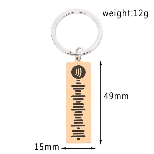 Custom Spotify Scan Code Keychain Women Men Personalized Laser Engraved Music Song Code Couple Keyring Christmas Jewelry Gifts
Custom Spotify Scan Code Keychain Women Men Personalized Laser Engraved Music Song Code Couple Keyring Christmas Jewelry Gifts