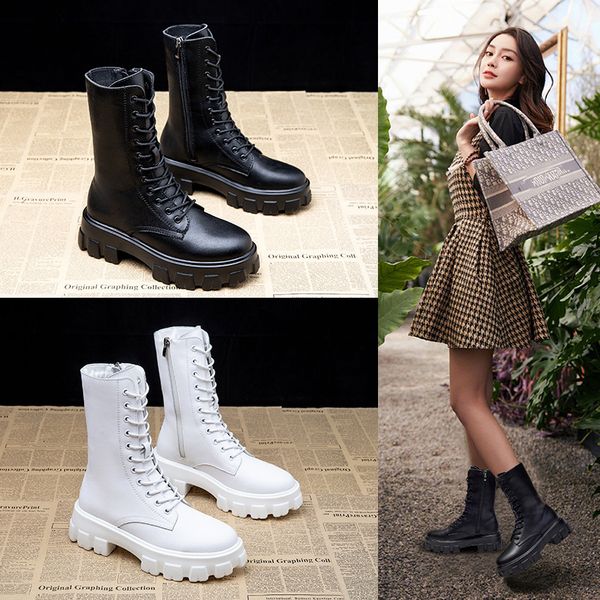 all cow leather thick soled knight high martin 2021 women's summer middle boots, Black
all cow leather thick soled knight high martin 2021 women's summer middle boots, Black