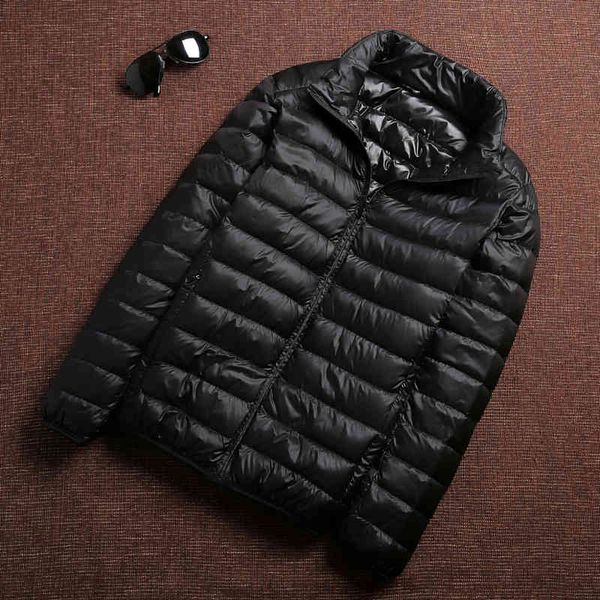 2020 autumn and winter light down jacket men's st collar short large size thin, Black
2020 autumn and winter light down jacket men's st collar short large size thin, Black