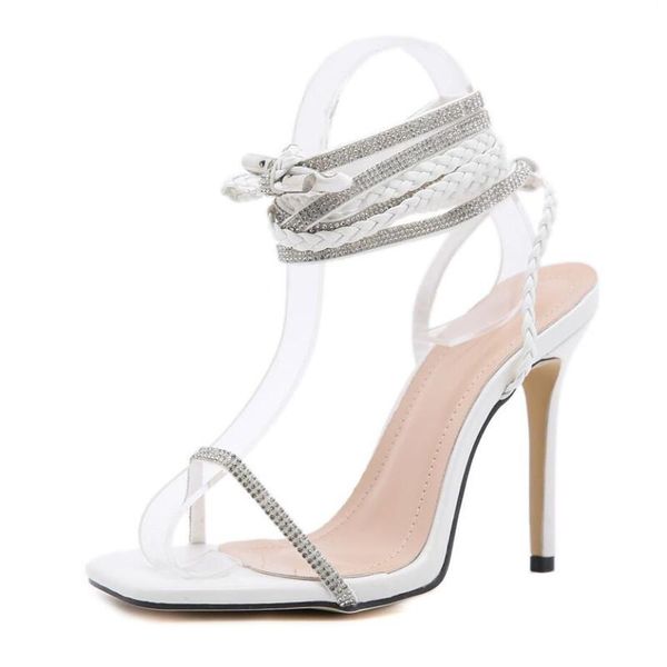 dress shoes 2021 ly arrived women high-heel sandals rhinestone super high heels summer party cross strap lace-up pumps, Black
dress shoes 2021 ly arrived women high-heel sandals rhinestone super high heels summer party cross strap lace-up pumps, Black