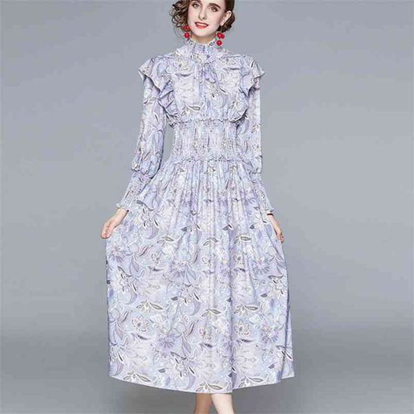 runway floral print long sleeve boho maxi dress women autumn stand collar ruffles elastic waist big swing robe femme 210514, Black;gray
runway floral print long sleeve boho maxi dress women autumn stand collar ruffles elastic waist big swing robe femme 210514, Black;gray