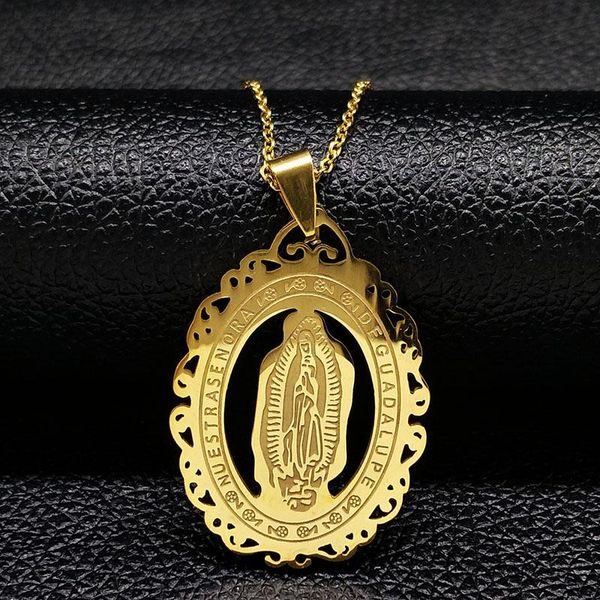 pendant necklaces gold color virgin mary necklace for women hip hop big stainless steel & pendants men jewelry juses piece n1223s02, Silver
pendant necklaces gold color virgin mary necklace for women hip hop big stainless steel & pendants men jewelry juses piece n1223s02, Silver