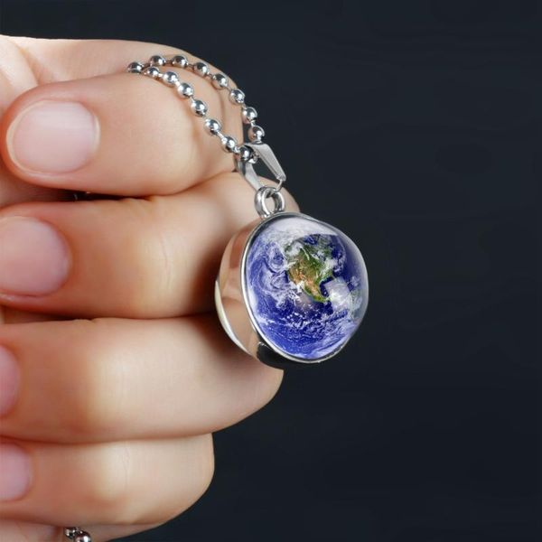 pendant necklaces european and american products double-sided glass ball nine line star necklace lucky couple student alloy jewelry, Silver
pendant necklaces european and american products double-sided glass ball nine line star necklace lucky couple student alloy jewelry, Silver
