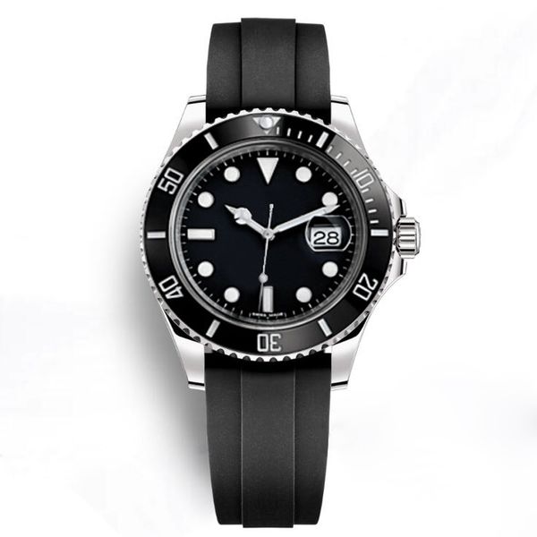 rubber band strap sports watches men automatic movement 2813 mechanical 7 colors 116610 black green blue pink white designer bracelet wristw, Slivery;brown
rubber band strap sports watches men automatic movement 2813 mechanical 7 colors 116610 black green blue pink white designer bracelet wristw, Slivery;brown