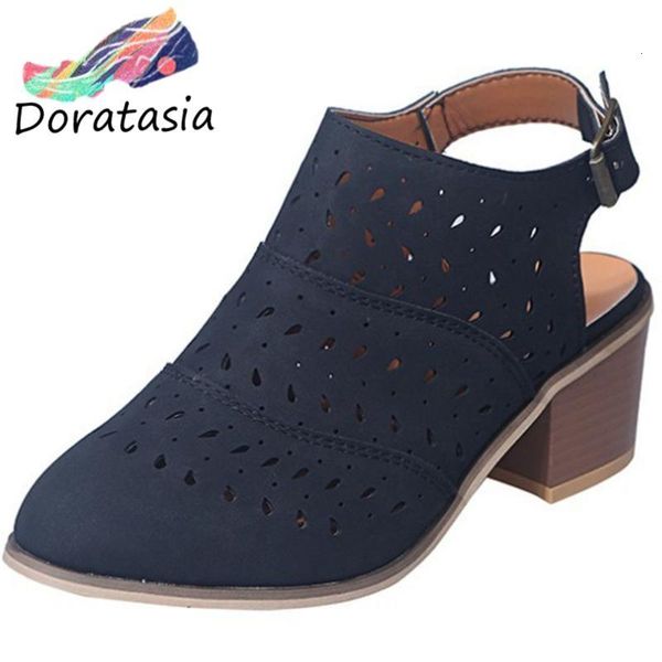doratasia retro back strap high heels solid handmade shoes fashion classic women summer sandals, Black
doratasia retro back strap high heels solid handmade shoes fashion classic women summer sandals, Black