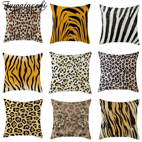 fuwatacchi leopard cushion cover irregular striped printed linen throw pillow covers for home sofa decor pillowcases funda cojin cushion/dec
fuwatacchi leopard cushion cover irregular striped printed linen throw pillow covers for home sofa decor pillowcases funda cojin cushion/dec