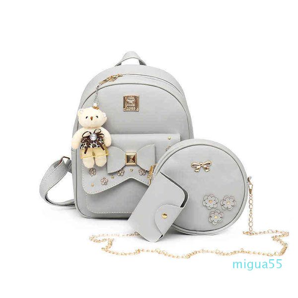 backpack style vrouwen rugzakken voor pu lederen zwarte beer hanger ontwerp hoge qulaity trend stijl zoete meisje 's
backpack style vrouwen rugzakken voor pu lederen zwarte beer hanger ontwerp hoge qulaity trend stijl zoete meisje 's