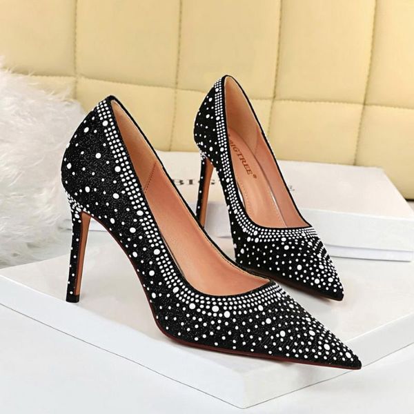 dress shoes bigtree elegant women crystal 9.5cm pink high heels pumps female tacons black blue scarpins wedding party plus size
dress shoes bigtree elegant women crystal 9.5cm pink high heels pumps female tacons black blue scarpins wedding party plus size