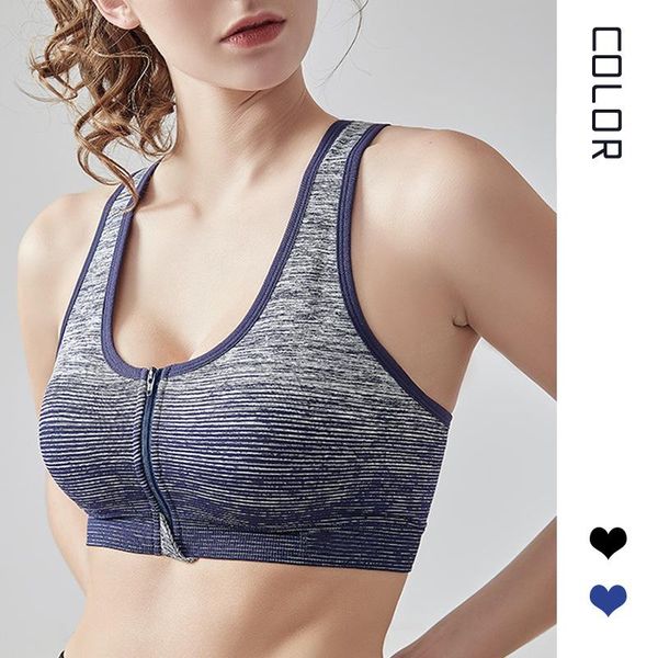 yoga outfit sports underwear for women without underwire tight styling poly running fitness striped zippered bra
yoga outfit sports underwear for women without underwire tight styling poly running fitness striped zippered bra