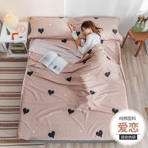 bedding sets four seasons universal travel pure cotton sleeping bag portable el dirt-proof
bedding sets four seasons universal travel pure cotton sleeping bag portable el dirt-proof