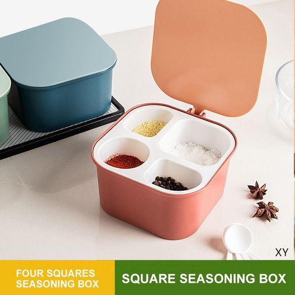 storage bottles & jars creative 4 in 1 square seasoning box with spoon pepper spice shaker salt cruet condiment bottle container organizer
storage bottles & jars creative 4 in 1 square seasoning box with spoon pepper spice shaker salt cruet condiment bottle container organizer