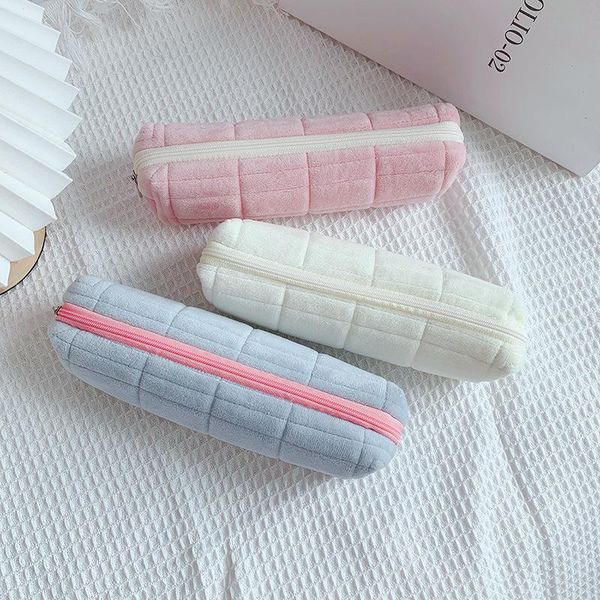 pencil bags soft plush case cute pink white high capacity student pouch pen bag school office stationery supplies kids gift
pencil bags soft plush case cute pink white high capacity student pouch pen bag school office stationery supplies kids gift